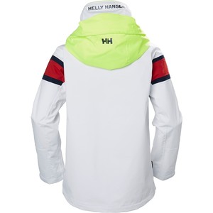 2021 Helly Hansen Womens Salt Flag Jacket White 33923